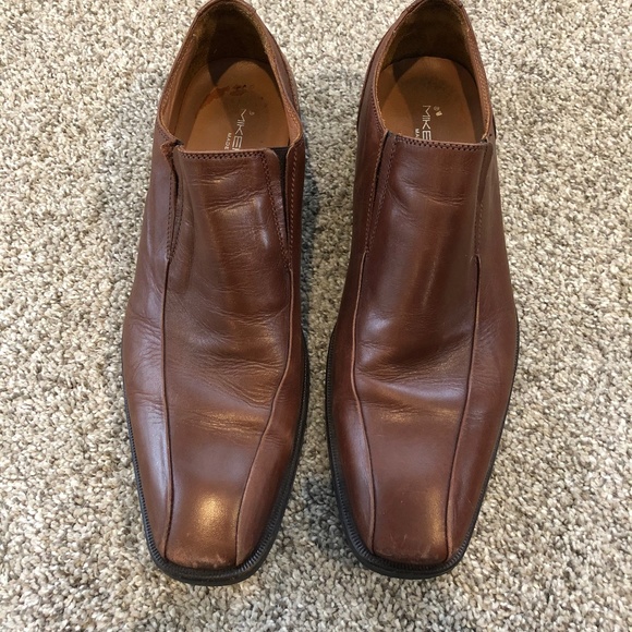 Men's Brown, Mike Konos Italian Shoes (Size 9) - Picture 5 of 10